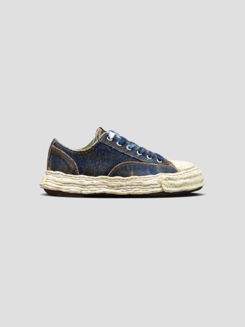 Maison MIHARAYASUHIRO PETERSON 23 OG SOLE WASHED DENIM LOW-TOP SNEAKER