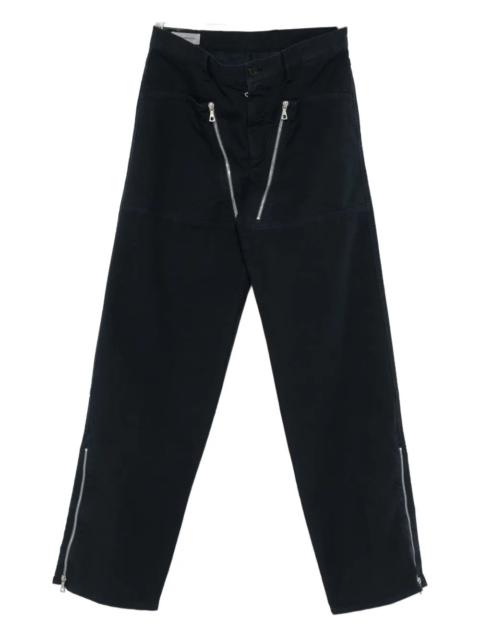 Dries Van Noten Pexior Gd Sv 2101 M.W. Pants Navy