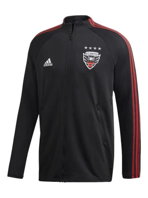 adidas D.C. United Anthem striped sweater