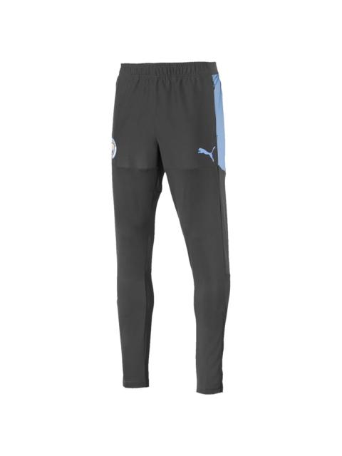 PUMA MCFC Stadium Training Pants "Asphalt / Team Light Blue" 756767 25