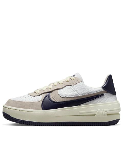 Nike (WMNS) Nike Air Force 1 Low PLT.AF.ORM 'Summit White Navy' FB8481-100