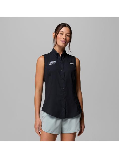 Columbia Women's PFG Tamiami Sleeveless Shirt - Philadelphia Eagles