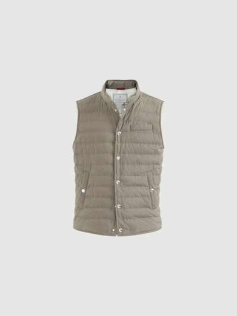 Brunello Cucinelli Lightweight techno fabric down vest