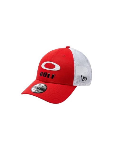 OAKLEY 9FORTY OAKLEY x New Era Heather New Era Stripe Golf Snapback Hat "Red Line" 912145LDS 465