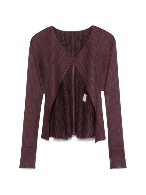 Pleats Please Issey Miyake September cardigan