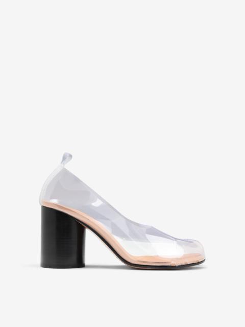 Maison Margiela Tabi transparent mary-jane pumps