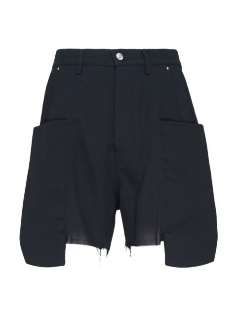 Rick Owens Stefan Cargo Twisted Shorts