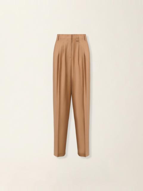 FABIANA FILIPPI Cool wool trousers with triple pleats