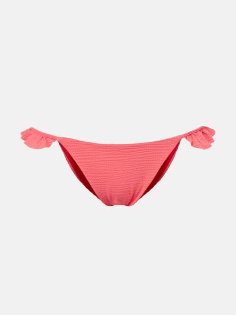 MARYSIA Seraphine ruffled bikini bottoms