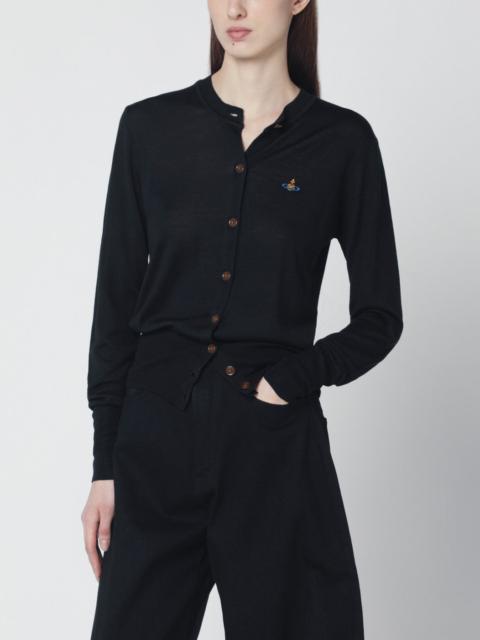Vivienne Westwood Black wool and silk cardigan