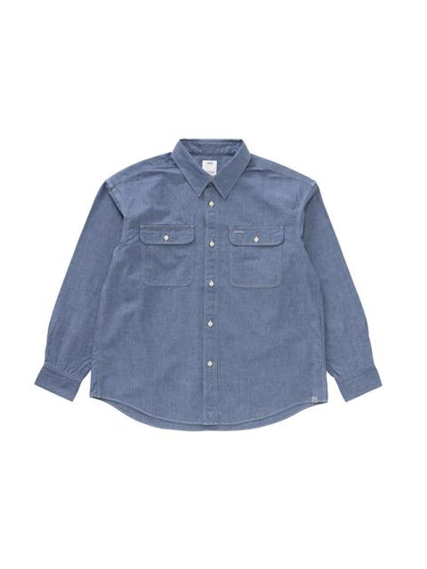 visvim LANGER CHAMBRAY L/S INDIGO