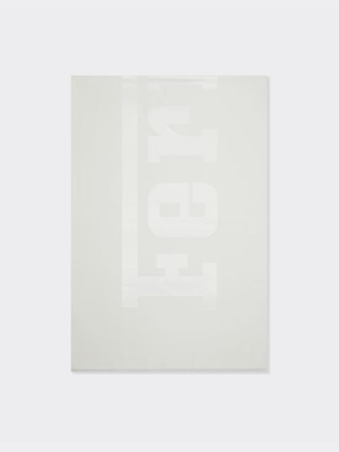 Ferrari Wool and silk scarf with Ferrari logo