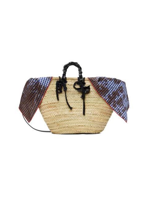 OTTOLINGER Beige Big Basket Tote