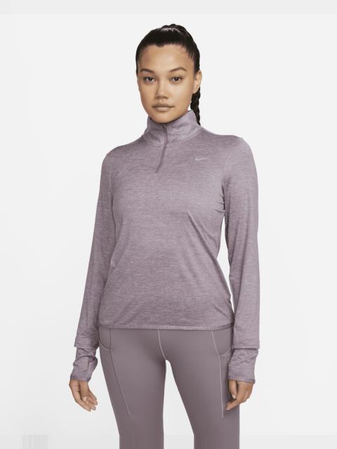 Nike Women's Swift Element UV Protection 1/4-Zip Running Top