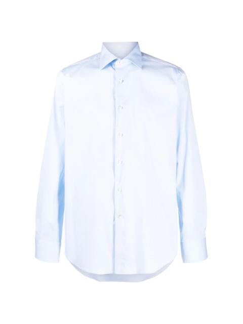 button-down fitted shirt