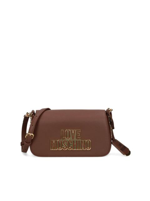 logo-plaque shoulder bag