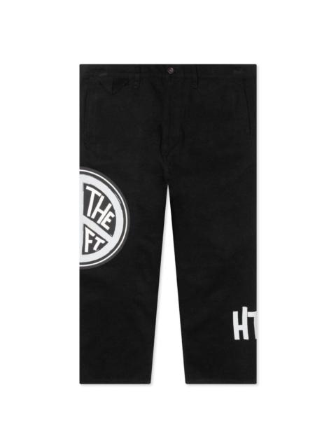 HONOR THE GIFT PEACE PRINT TROUSER PANT - BLACK