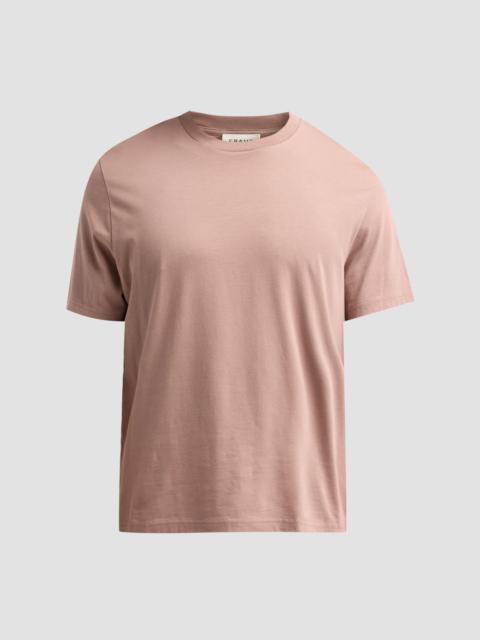 FRAME Men's Light Cotton T-Shirt - Warm Mauve