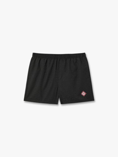 CASABLANCA Monogram Jacquard Swim Shorts