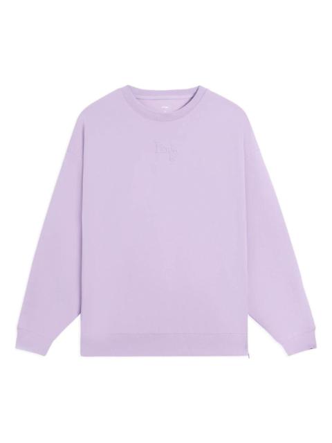 Li-Ning (WMNS) Li-Ning Lifestyle Classic Plain Sweatshirt 'Purple' AWDS778-3