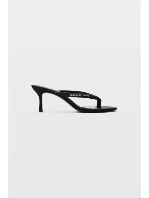 Alexander Wang courtney 65mm thong logo sandal