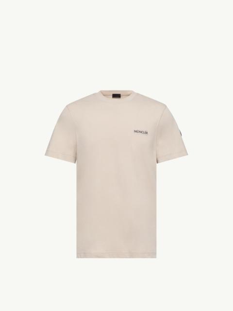 Moncler Logo Cotton Jersey T-Shirt