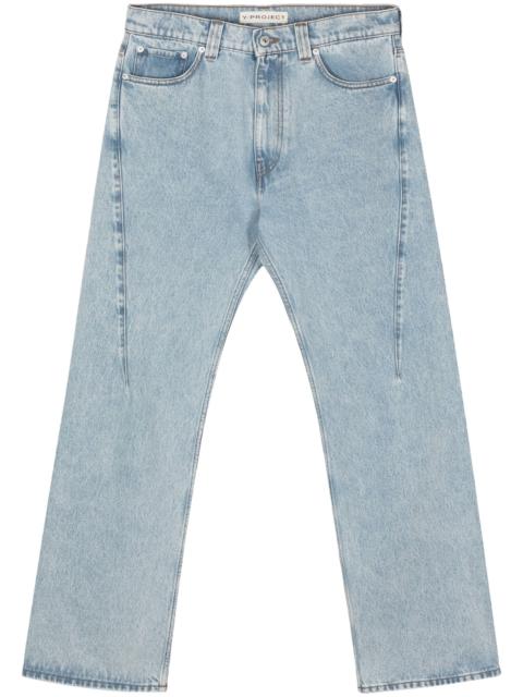 Evergreen Wire straight-leg jeans