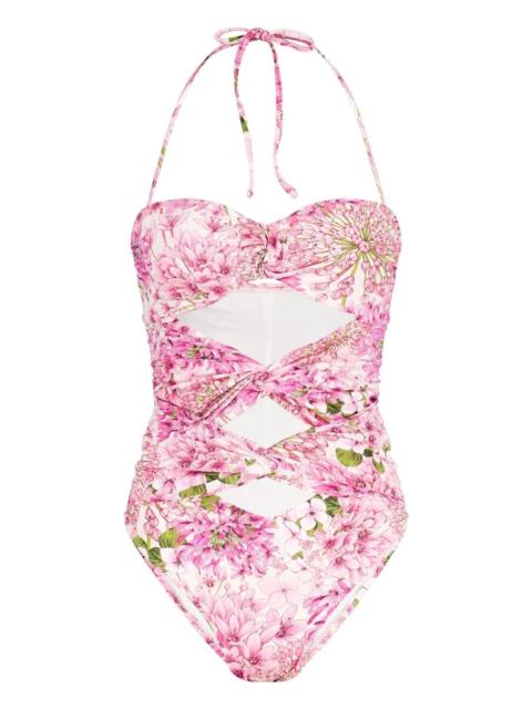 GIAMBATTISTA VALLI Saint-RÃ©my cut-out swimsuit