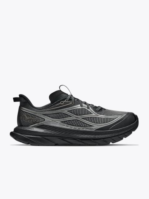 HOKA Men's Mach Remastered Aura Shoes in Black/Steel