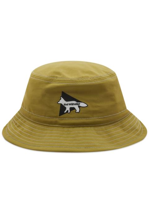 and Wander and wander x Maison Kitsuné Nylon Bucket Hat