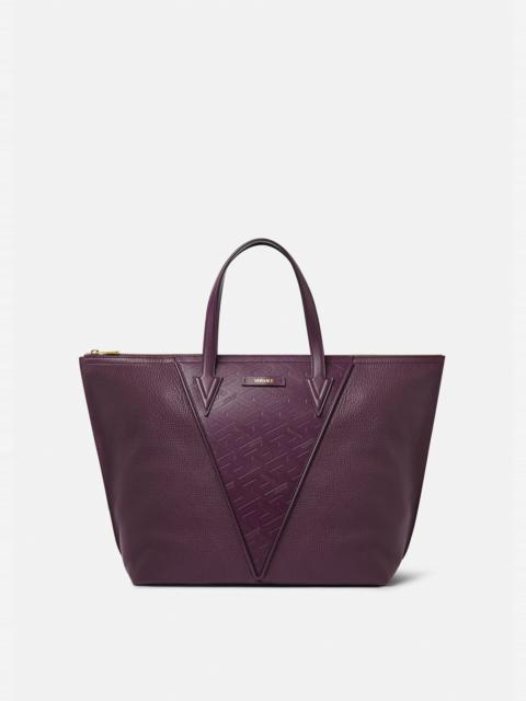 VERSACE V Greca Signature Tote Bag