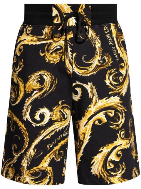 VERSACE JEANS COUTURE Chromo Couture-print shorts