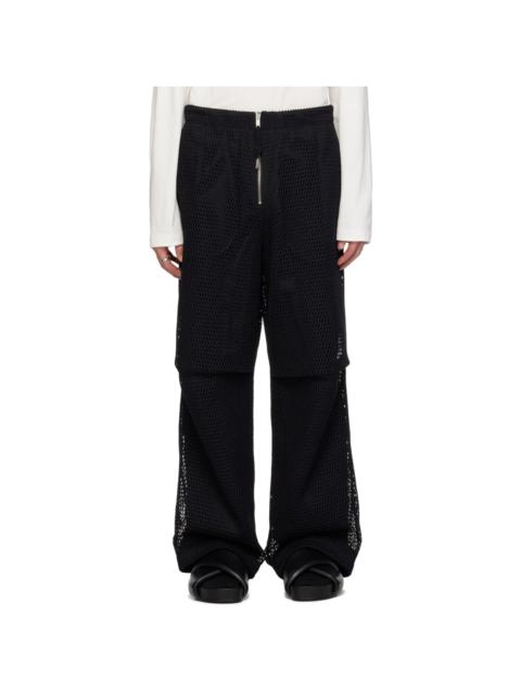 Jil Sander Black Layered Trousers