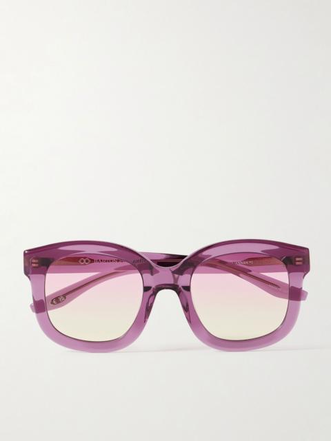 BARTON PERREIRA Quannah D-frame acetate sunglasses Pink