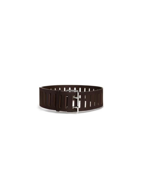 Alaïa RECTANGULAR LARGE BELT IN NUBUCK
