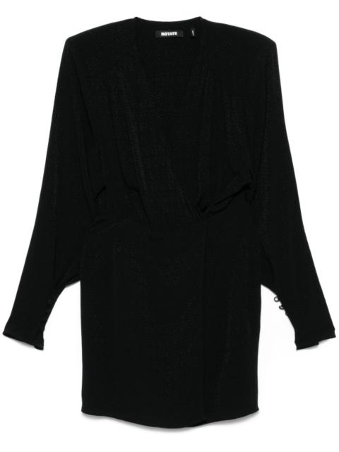 ROTATE long-sleeve mini dress