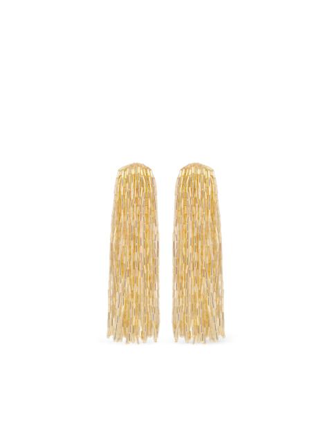 Oscar de la Renta tassel drop earrings