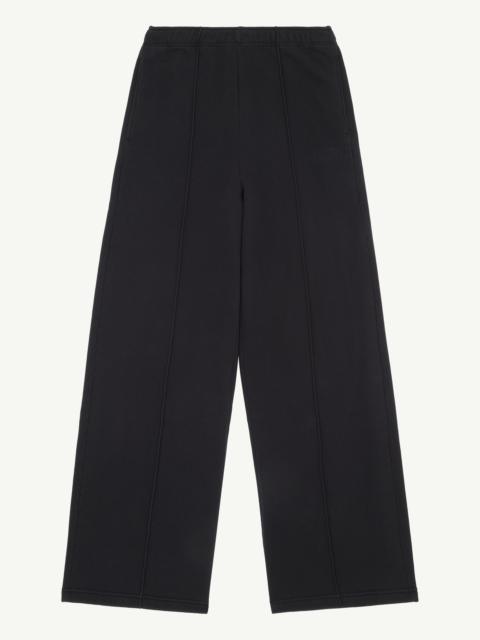 Wide track trousers
