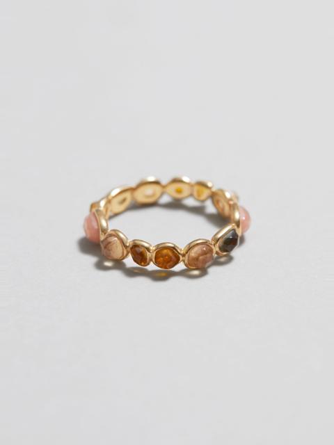 & Other Stories Organic Glass Stone Ring