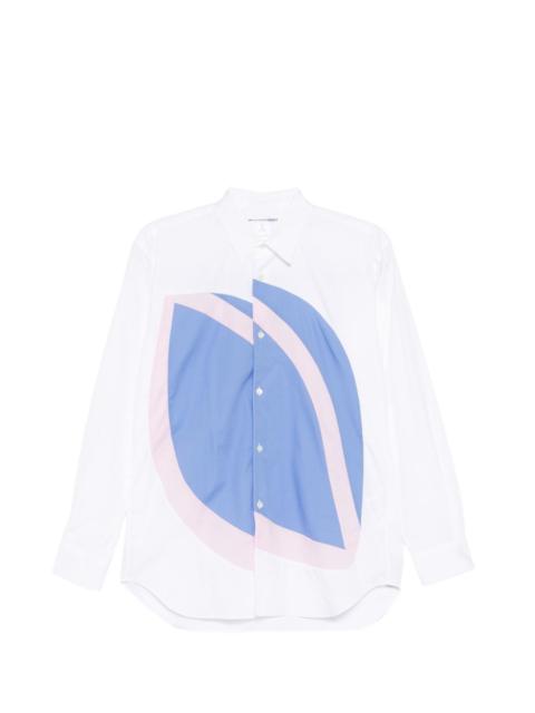 Comme des Garçons SHIRT panel shirt