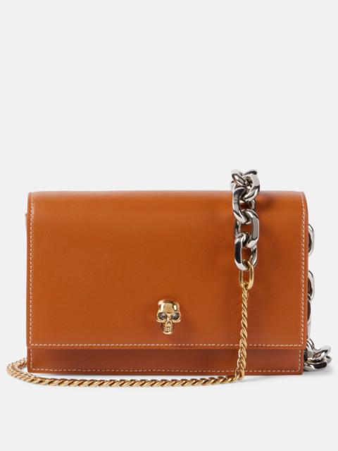 Alexander McQueen Skull Small leather crossbody bag