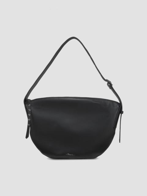 3.1 Phillip Lim Women's The Go Hammock Leather Shoulder Bag - Black