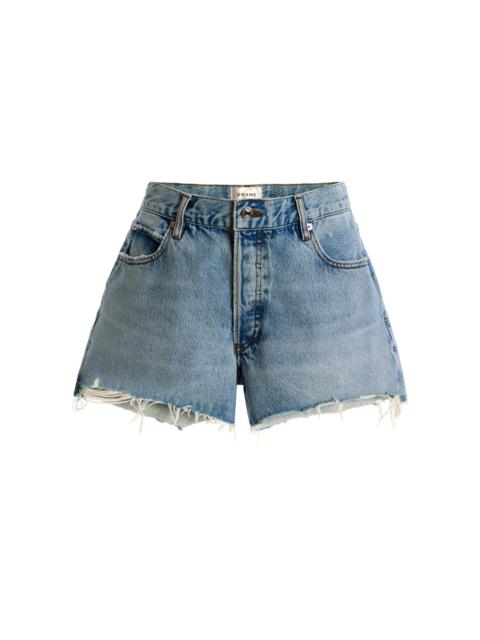 FRAME The Hang Denim Shorts light wash