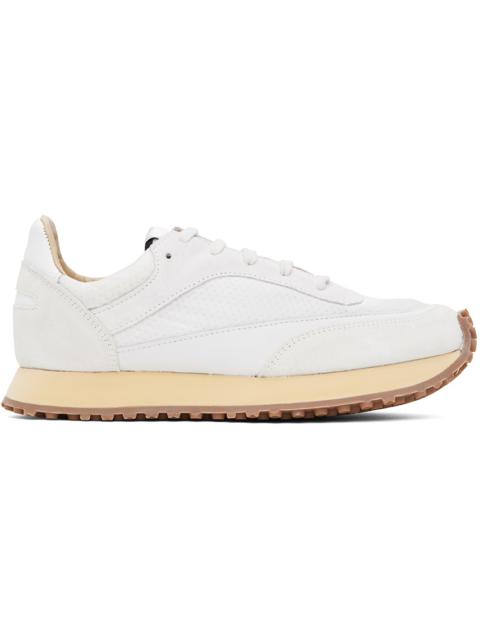 Spalwart White Tempo Low Transparent Sneakers