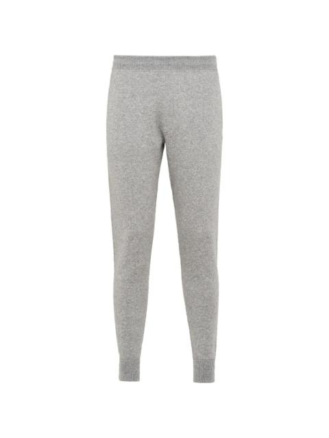 トラックパンツ・ジャージ PRADA Melange grey stretch cashmere blend joggers Prada Melange Grey Stretch Cashmere Blend Joggers | italist
