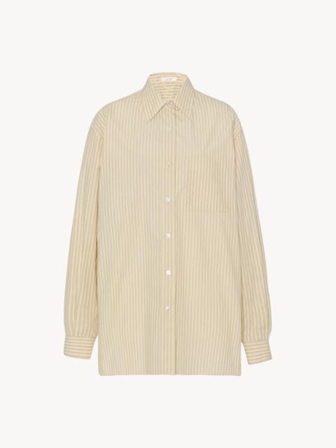 The Row Nesson Shirt in Organic Cotton