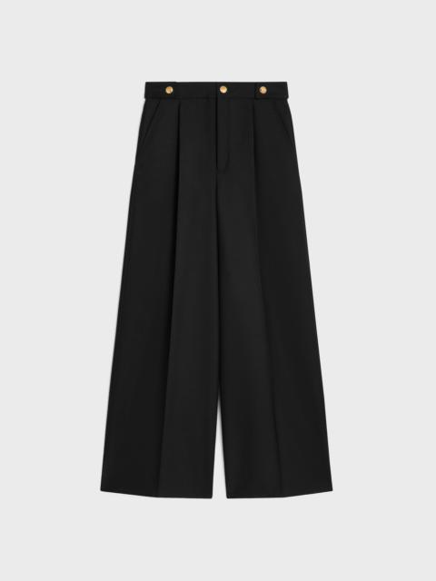 CELINE taillat pants in mohair wool