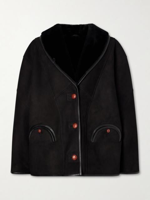 BLAZÉ MILANO Tatoosh Shearling Coat