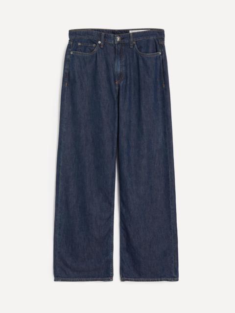 rag & bone Featherweight Logan Wide-Leg Jeans