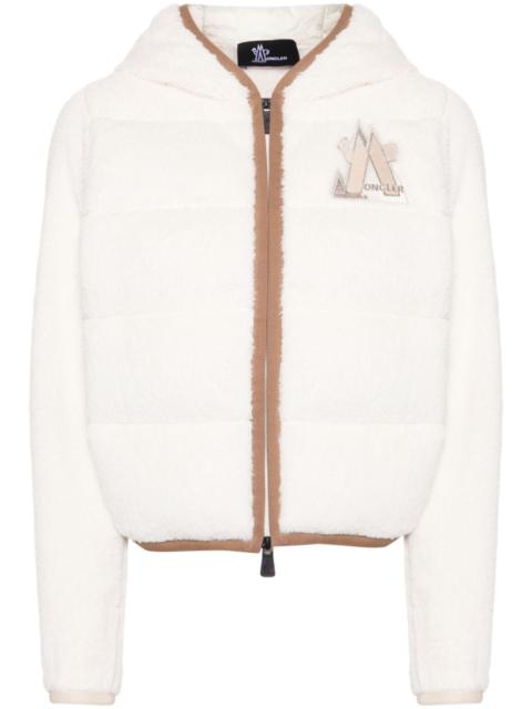 Moncler Grenoble padded zip-up hoodie